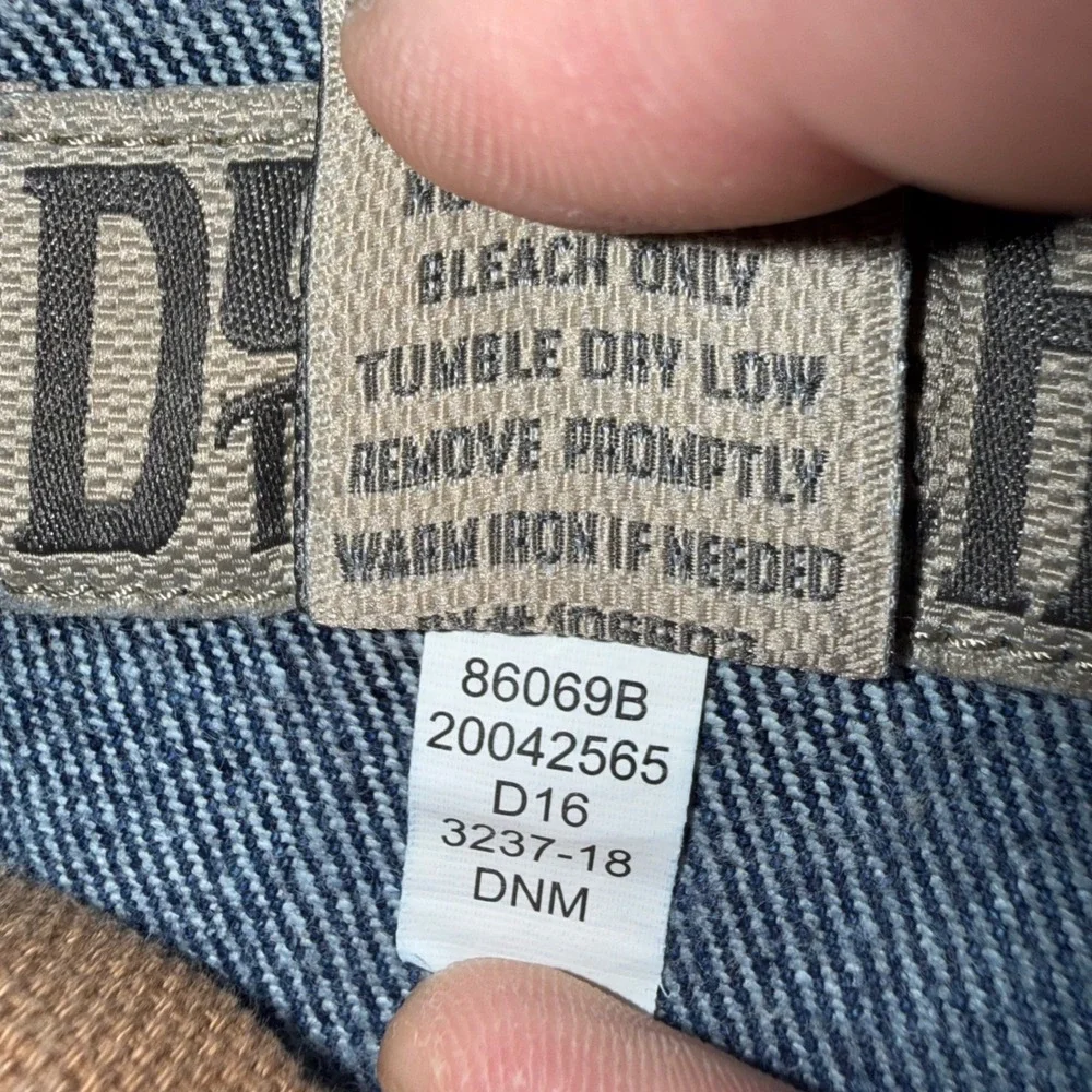 Duluth Trading Co Ballroom Blue Jeans Mens 38x30 Straight Leg Gusseted Crotch